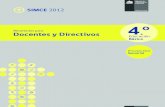 para Docentes y Directivos Educación Básicaarchivos.agenciaeducacion.cl/biblioteca_digital_historic... · 2016. 8. 29. · Docentes y Directivos Discapacidad Sensorial SIMCE 4.º