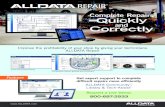 Complete Repairs Quickly - ALLDATAALLDATA Repair Get expert support to complete difficult repairs more efficiently ALLDATA CommunitySM, Library & Tech-Assist ® DTCs and troubleshooting