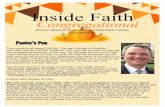 Inside Faith · 2019. 2. 1. · 30-Jhamir Joshua Simpson 30-Thelma Plumlee 30-Ken Osterhoudt 10-Judy & Vinny yrne 23-Anita & harlie Moreland 26-Icilda-Leilda & Audley Silvera. Sun