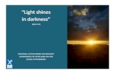 “Light shines in darkness”btckstorage.blob.core.windows.net/site6241/General... · 2020. 12. 10. · “Light Shines in Darkness” (John 1:5) PASTORAL LETTER FROM THE BISHOPS’