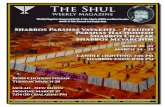 Shabbos Parshas Vayakhel - PekudeiParshas Hachodesh ... PDF /03...2017/03/24  · The Shul Weekly Magazine Everything you need for every day of the week Contents 3 Nachas At A Glance