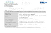 84 avenue Jean Jaurès CHAMPS-SUR-MARNE Fax : (33) 01 60 …...Rondelle Acier: EN ISO 7089 (DIN 125), EN ISO 7094 (DIN 440), EN ISO 7093 (DIN 9021) Ecrou hexagonal Acier: EN ISO 4032