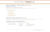 SonicWall™ SonicOS 6.2.7...2017/05/19  · address as the DNS Server 1 address in the DHCP server settings on the DNS/WINS tab. The Interface Pre‐ populate check box in the DHCP