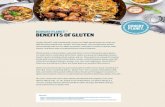 HUNGRY PLANET BENEFITS OF GLUTEN · 2021. 8. 11. · Hungry Planet® chefs intentionally choose non-GMO wheat protein to create our delicious plant-based pork, chicken, and crab meats.