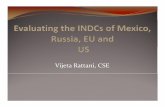 Vijeta Rattani, CSE · 2020. 5. 1. · Mexico’s INDC Components A) Mitigation B) Adaptation yMitigation‐Cutting down of emissions and Adaptation is coping upwithclimatechange
