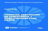 Administración Nacional de Aviación Civil | Argentina.gob.ar - … · 2014. 12. 23. · 25 noviembre 2010 4º Edición ADMINISTRACIÓN NACIONAL vi DE AVIACIÓN CIVIL 61.59 Falsificación,