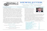 NEWSLETTER - WordPress.com...2015/03/15  · VOLUME LIV, NO. 4 January 2015 Program Chairman - J. Robert Hynes President’s Message Inside . . Dates To Remember Profile of the Month,
