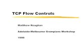 TCP Flow ControlsTCP/IP Primary protocols used in the Internet IP (Internet Protocol) Transmission Control Protocol (TCP) TCP/IP refers to more than just TCP & IPWhy Use Flow Controls?