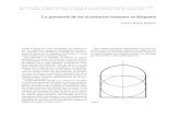 La geometría de los acueductos romanos en Hispania (118).pdf · acueducto de Toledo, basándose precisamente en la repetición de esta forma en los acueductos romanos de España