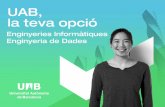 Presentación de PowerPoint - UAB Barcelona · 2021. 2. 15. · a. Bases de dades relacionals (6 ECTS-OB) b. Bases de dades no relacionals (6 ECTS-OB) c. Gestió d’infrastructures