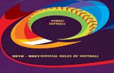 2018 – 2021 FAST PITCH SOFTBALL PLAYING RULES...2.5 Uniforms 2.6 Coaches’ Uniforms 2.7 Equipment 3 PARTICIPANTS 3.1 Definitions 3.2 Line-up and Rosters 3.3 Appeals 3.4 Coaches