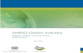 UNIDO Green Industry · UNIDO Green Industry Nigeria Green Industry Policy Assessment United Nations Industrial Development Organization Vienna. March 2012
