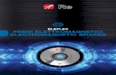 ELEFLEX FRENI ELETTROMAGNETICI ELECTROMAGNETIC BRAKES · The ELEFLEX range of electromagnetic powder brakes and clutches is one of our most tried and tested products, and has been