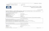 FICHA DE DATOS DE SEGURIDADfranciscolopezpulido.es/wp-content/uploads/2021/07/...2021/07/07  · Clasificación de acuerdo con el Reglamento (CE) nº. 1272/2008 [CLP/GHS] Clasificación