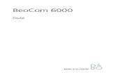 BeoCom 6000 - .NET Framework · 2020. 8. 27. · Puesta en marcha, 6 Se explica cómo conectar y configurar BeoCom 6000, cómo utilizar las teclas y la pantalla del teléfono. Su