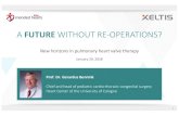 A FUTURE WITHOUT RE-OPERATIONS? - Mended Hearts · 2019. 6. 26. · Prof. Dr. Gerardus Bennink Chief and head of pediatric cardio-thoracic congenital surgery Heart Center of the University