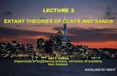 LECTURE 2 EXTANT THEORIES OF CLAYS AND SANDSprusv/ncmm/workshops/wog/... · 2007. 10. 3. · de jong, mehrabadi, cowin, harris attempts to overcome the non- coincidence of stress