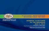 ELECTORAL OBSERVATION MISSION FINAL REPORT...Department for Electoral Cooperation and Observation OAS Cataloging-in-Publication Data Final report of the OAS Electoral Observation Mission