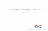 ASOCIAŢIA INTERNAŢIONALĂ de BOX · 2012. 2. 2. · regulamentului tehnic şi de competiţii al AIBA. „Oficialii echipei” înseamnă managerii echipei, antrenorii şi doctorii