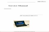 HP OmniBook 800CS/CT PC Service Manual, F1360-90049 · 2006. 4. 15. · This document provides reference information for the HP OmniBook 800. It is intended to be used by HP-qualified