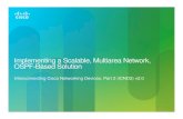Implementing a Scalable, Multiarea Network, OSPF-Based ... · D - EIGRP, EX - EIGRP external, O - OSPF, IA - OSPF inter area N1 - OSPF NSSA external type 1, N2 - OSPF NSSA external