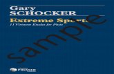 Gary 11 Virtuoso Etudes for Flute - tpcfassets · 2020. 1. 28. · 8 Etudes for Solo Flute Composed in 2006, Gary Schocker’s second book of etudes is a collection of solo concert
