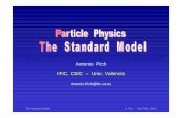 Antonio.Pich@ific.uv · 2004. 7. 7. · The Standard Model A. Pich - Sant Feliu 2004 Antonio Pich IFIC, CSIC – Univ. Valencia Antonio.Pich@ific.uv.es