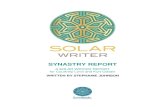 Solar Writer - Synastry Reportalso completed the Robert Zoller Certificate in Medieval Astrology. In 2000 she was awarded an FAA Diploma for her share in the creation of the Solar
