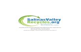 Proudly produced and edited by SVR Administration Department. … · 2020. 2. 25. · Raul Rodriguez City of Greenfield Carlos Victoria City of King . SalinasValleyRecycles.org Annual