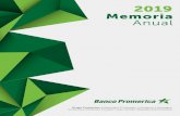 Memoria Anual · 2020. 5. 12. · Financieros Indicadores Financieros Consejo de Administración Gobierno Corporativo Huella Verde Mensaje del Presidente Junta Directiva Principales