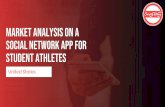 Market Analysis on a Social Network app for Student Athletes · 2020. 9. 15. · per-student athlete. Thus from a licensing standpoint, the annual NIL value per student-athlete could