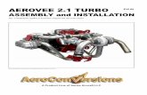 AEROVEE 2.1 TURBO $35.00 ASSEMBLY and INSTALLATION€¦ · AEROVEE 2.1 TURBO ASSEMBLY and INSTALLATION Rev. F 03/20/2018 Applies to AeroVee's shipped with the Turbo Option A Product