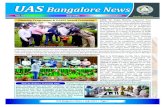UAS Bangalore News · 2021. 8. 4. · THE BI-MONTHLY TECHNICAL WORKSHOP of Mandya district was organized in collaboration with State Department of Agriculture, on 20th July 2021 virtually
