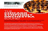 THE CHICAGO SYMPHONY ORCHESTRA SOUND...The Corsair Overture TCHAIKOVSKY Suite No. 1 from The Nutcracker BARTÓK Concerto for Orchestra, II. Presentando le coppie PRICE Symphony No.