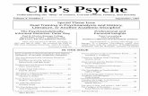 Clios Psyche 4-2 Sept 1997cliospsyche.org/.../2017/03/Clios-Psyche-4-2-Sept-1997.pdf · 1997. 9. 2. · September, 1997 Clio’s Psyche Page 35 most private resources. Any ambitious