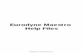 HelpSmith - Eurodyne Maestro Help Filesdocshare01.docshare.tips/files/24670/246708832.pdf• Import data logs and view correction values 4 • Apply correction values to multiple cells