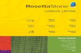 LINGUA LATINA - Rosetta Stone...LINGUA LATINA 2 级 Nível 2 단계 2 Livello 2 Niveau 2 Nivel 2 レベル 2 Stufe 2 Level 2 拉丁语 LATIM LATIN 라틴어 LATINO LATÍN ラテン語