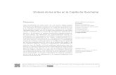 Síntesis de las artes en la Capilla de Ronchamp. Synthesis of the …190.15.17.25/kepes/downloads/Revista22_16.pdf · 2020. 12. 20. · Sarmiento-Ocampo, J. A. / Síntesis de las