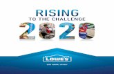 2020 ANNUAL REPORT - Lowe’s Corporate · retail fundamentals strategy: a critical foundation of our success Shortly after joining the Company in 2018, I worked with the new executive