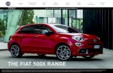 THE FIAT 500X RANGE... · 2021. 5. 17. · THE FIAT 500X RANGE HOME INTRODUCING THE 500X 500X POP 500X CONNECT 500X CROSS 500X SPORT THE FIAT RANGE CONTACT FIAT Use the menu bar above