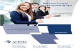 Business Process Improvement Review · 2021. 2. 3. · Business Process . Improvement Review . ASYMA Solutions can help . your business become more profitable. Guaranteed. . 1520
