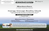 Energy Storage Masterclass 2021files.energystorageforum.com/Energy_Storage_Masterclass... · 2021. 8. 13.  · Masterclass Day 1 Wednesday, 15 September 2021 8.30 Registration, Coffee