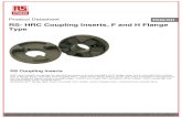 RS- HRC Coupling Inserts, F and H Flange Type · 2019. 10. 13. · RS- HRC Coupling Inserts, F and H Flange Type RS Coupling Inserts HRC semi elastic couplings for general purpose