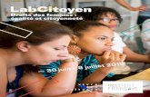 Droits des femmes : égalité et citoyenneté · 2020. 4. 7. · de Leila Slimani, marraine de l’édition 2019 de LabCitoyen. Présentation des équipes, des mentors et du programme