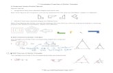 7.1 Investigate Properties of Similar Triangles A Congruent Versus Similar … · 2021. 2. 15. · MPM2D - 7.1 Investigate Properties of Similar Triangles (CC) 2021 Iulia & Teodoru