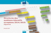 Structures des systèmes éducatifs européens2014/2015: … · 2017. 7. 6. · 3 Structures des systèmes éducatifs européens 2014/2015: diagrammes Ces graphiques illustrent les