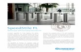 SpeedStile FL - Gunnebo US...SpeedStile FL Speed Gate it Swingin Glas arrier CONTACT For further information, please contact: Gunnebo Entrance Control Inc. 535 Getty Ct., Benicia,