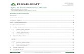 Zybo Z7 Board Reference Manual - Digilentinc...the Xilinx Zynq-7000 family. The Zynq family is based on the Xilinx All Programmable System-on-Chip (AP SoC) architecture, which tightly