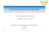 Commune de Gonneville - drouet-geobiologuedrouet-geobiologue.com/files/etude-sources-eglise-gon... · 2015. 8. 17. · Etude 1 – Localisation des Veines d’eau et failles humides