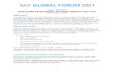 SAS Global forum 2020  · Web view2021. 4. 8. · SAS Globalforum 2020 ... 1